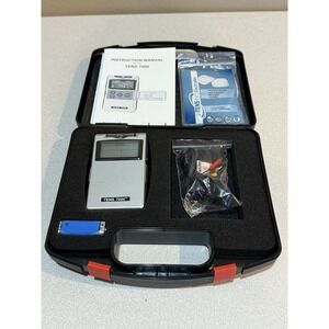 TENS 7000 Digital TENS Unit with Accessories & Box electrostimulator 9V